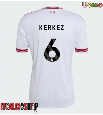 Liverpool Milos Kerkez #6 Seconda Maglia 2026-27 Manica Corta
